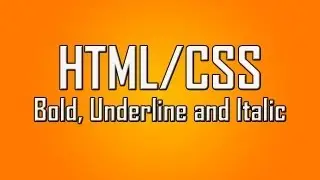 Learn HTML/CSS - #3 - Styling Text [1080p]