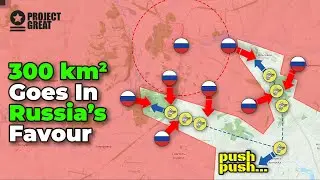 300 Km2 Goes In Russia’s Favor & Ukraine’s New Pincer Maneuver In Kursk. Ukraine Withdrew 2 Elite