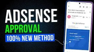 100% New AdSense Approval Method 2024 | Unlimited AdSense Active Dashboard In 24 Hour | The Banned