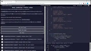 Basic Javascript (102/111) | Profile Lookup | freeCodeCamp