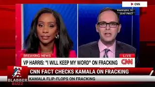 CNN Fact Checks Kamala On Fracking