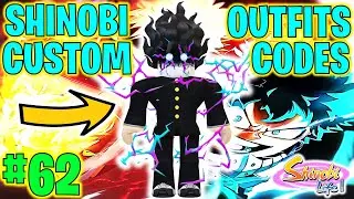 ⭐NEW SHINOBI LIFE 2 CUSTOM OUTFITS CODES #62⭐