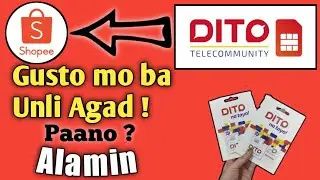 How to Register Dito Sim Using Shopee || May Dito Load na sa Shopee ||Dito Telecommunity Direct Unli