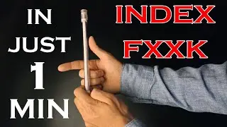 INDEX FXXK TUTORIAL. PENSPINNING FOR BEGINNERS IN JUST 1 MINUTE!