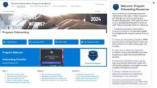 Microsoft Student Ambassadors Program Handbook | Onboarding Checklist | Task | MLSA Work 2024