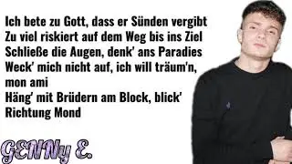 EDDIN - DA FÜR DICH ( LYRICS)