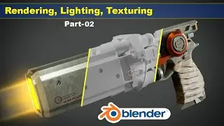 Blender tutorial/blender texturing, lighting and rendering tutorial/Plazma Gun rendering tutorial-02