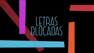 Letras Blocadas - Atividade de Arte l Laís Lumena