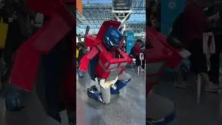 Optimus prime at ComiCon NYC￼ ❤️‍🔥