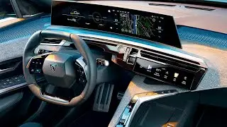 2024 Peugeot 3008 Interior – New panoramic i-Cockpit with 21-Inch Curved Screen