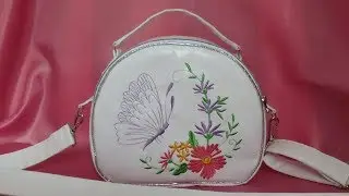 Как сшить летнюю сумку из экокожи / шьем сумку через плечо / подробный МК от SvGasporovich