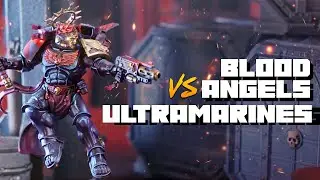 Blood Angels vs Ultramarines -  Warhammer 40k 10th Edition Battle Report