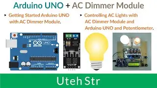 Arduino + AC Dimmer Module / AC Light Dimmer Module | AC Dimmer with Arduino | RobotDyn AC Dimmer