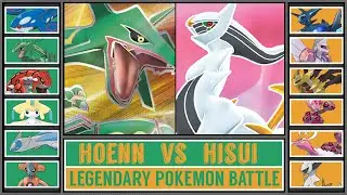 Legendary Pokémon Battle: HOENN vs HISUI