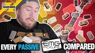 EVERY Passive EMG Pickup Compared! The ULTIMATE EMG Passive Pickup Shootout | GEAR GODS