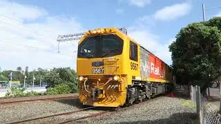 New Locomotive DL9567 at Auckland Ports MTU Engine