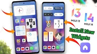 Install Miui 14 Super Widgets With New System Launcher Update