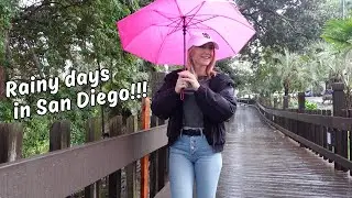 WHAT TO DO IN SAN DIEGO WHEN IT'S RAINING!!!