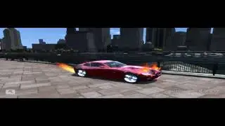 Gta iv Bmw z4 coupe crash testing hd