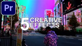 5 Easy Creative Video Effects in Adobe Premiere Pro CC (Tutorial / How to)