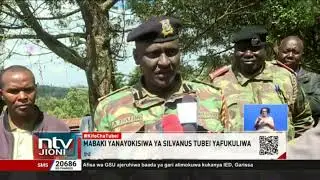 Mabaki yanayokisiwa ya Silvanus Tubei yafukuliwa