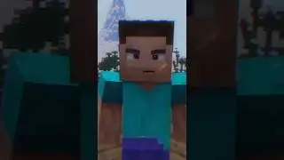 I AM STEVE reanimated #minecraft #minecrafttrailer #shorts #animated