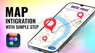 Learn Google Map Interaction Animations with Figma | Amazing Tutorial (Hindi)