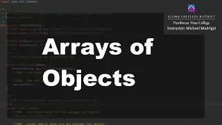 Java 2 Online, [8.02] Arrays of Objects