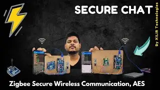 Zigbee Secure Communication using Arduino Microcontroller, AES Secure Communication Project in HINDI