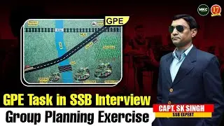 SSB INTERVIEW - GROUP PLANNING EXERCISE | Live Demo & Practice | GPE Practice for SSB | GTO | GPE