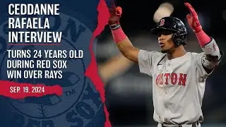 Ceddanne Rafaela Celebrates 24th Birthday With Red Sox Win