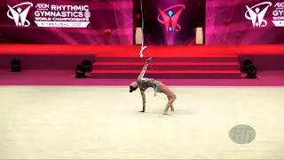 HARNASKO Alina (BLR) - 2021 Rhythmic Worlds, Kitakyushu (JPN) - Qualifications Ribbon