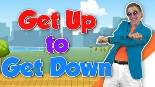 Get Up to Get Down | Movement Song for Kids | Brain Breaks  | Jack Hartmann