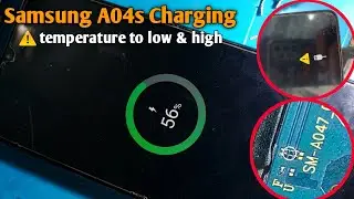 Samsung a04s charging⚠️ temperature to low & high problem solution @GsmYusufPathan