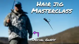 How to fish hair jigs for bass (Ft. @noahs_guide_service)!