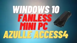 Windows 10 Fanless Mini PC Stick | AZULLE Access4