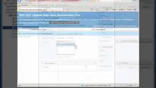 Lesson 08   Using the vSphere 5 Web Client