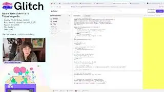 Glitch Jams Live 🍓🎏 Ep. 15: Building a web-based screensaver