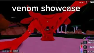 venom showcase (one fruit simulator)