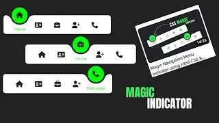 Creating Online Tutorial Magic CSS Menu Indicator. Did It Work?