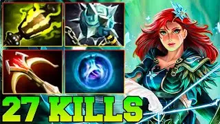 21 Kills Windranger Dota 2 !! Windranger Dota 2 Carry Mid Lane 7.36 Meta Pro Gameplay Build Guide