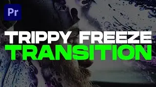 TRIPPY FREEZE Transition | Premiere Pro