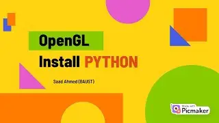 OPENGL GLUT installation Python