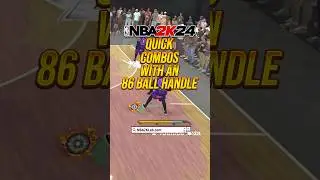 Best Dribble Moves on NBA 2K24 for Guard Builds with 86 Handle #nba2k24 #2k #2k24