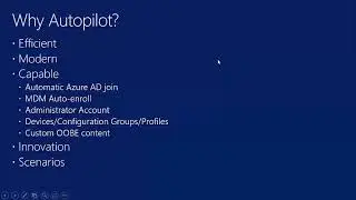 Part 10 Autopilot and Modern Management - ConfigMgr CB and the Microsoft cloud platform