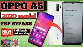 OPPO A5 2020 FRP Bypass Without PC! OPPO A5 2020 Google Account Remove 2025