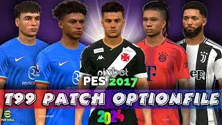 PES 2017 OPTION FILE T99 PATCH 2024