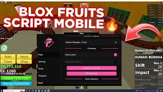 🔥[NEW] SCRIPT BLOX FRUITS MOBILE NO KEY | RACE V4 | AUTO RAID | AUTO FARM | DELTA & FLUXUS 🔥