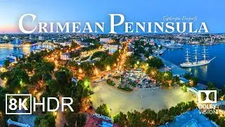 Crimean Peninsula in 8K ULTRA HD HDR 60 FPS Dolby Vision™ Drone Video