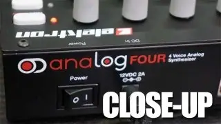 Elektron Analog Four - Sonic Lab Close Up